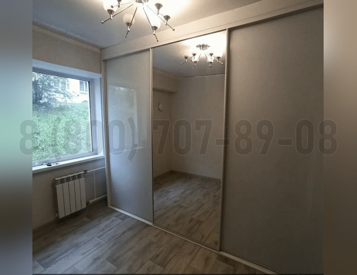 Шкаф серого цвета в Апрелевке